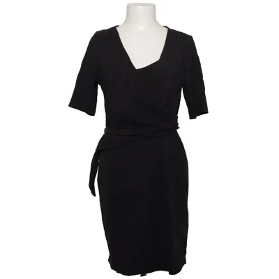 Robe portefeuille (Noir) de H&M Mama Coton, Élasthane