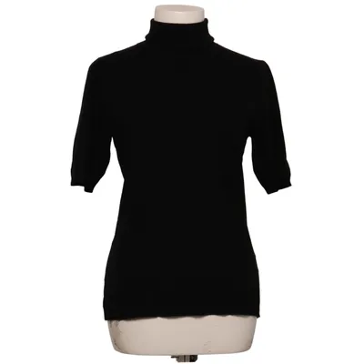 Top (Sort) fra William de Faye Kashmir, Elastan, Viscose