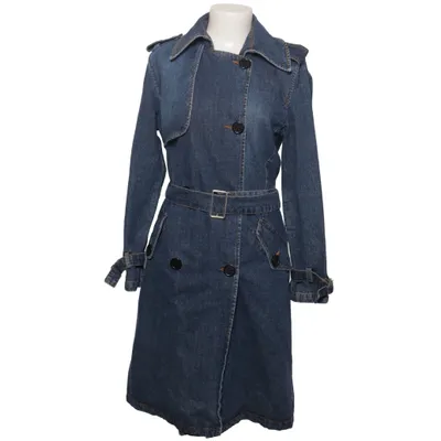 Trenchcoat (Blå) från Exit Bomull