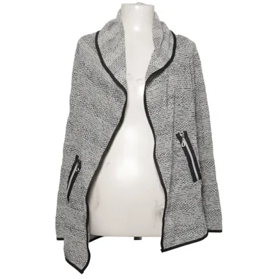 Cardigan (Grijs, Wit, Zwart) van Forever & Me Acryl, Elastaan