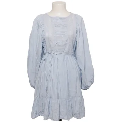 Robe (Bleu) de Bisou's Project Polyamide, Viscose