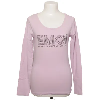 Lange mouwen shirt (Roze) van Emonite Katoen, Elastaan