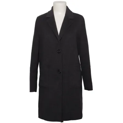 Manteau (Gris) de Arma Soie, Laine