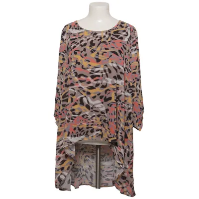 Dress (Beige, Multicolored) from Mocca Elastane, Polyester