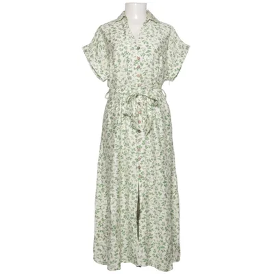 Shirt dress (Green, White) from Melya Melody Cotton, Polyester