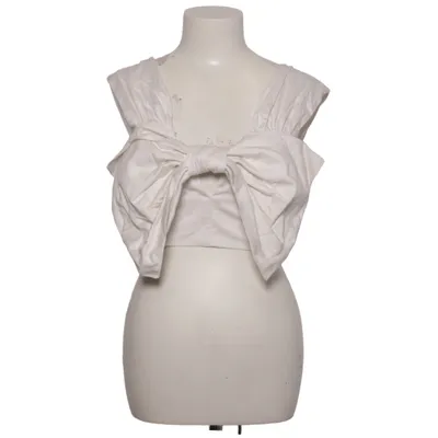 Crop top (Vit) från ASOS Design Bomull, Elastan, Polyester