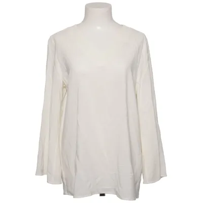 Blus (Vit) från By Malina Elastan, Viskos