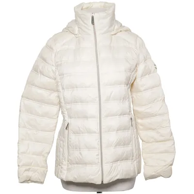 Daunenjacke (Weiß) von Michael Kors Daune, Feder, Polyamid