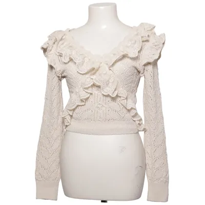 Tröja (Vit) från Zara Bomull, Polyester