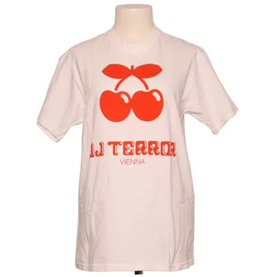 T-shirt (Weiß, Rot) von Gildan Hammer Baumwolle
