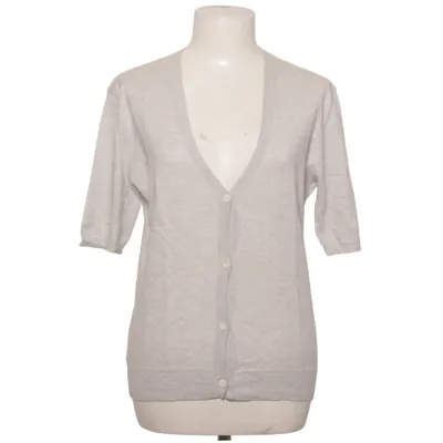Cardigan (Gray) from Allude Cashmere, Cotton