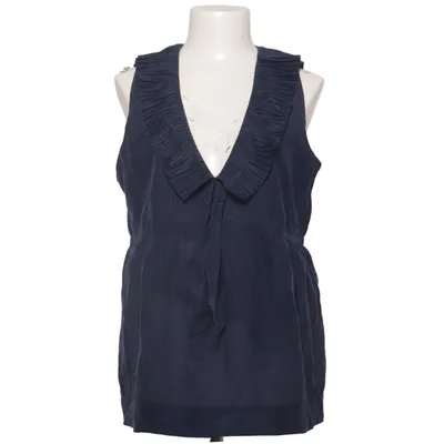 Top (Blue) from Polo Jeans Company Ralph Lauren Cotton, Silk