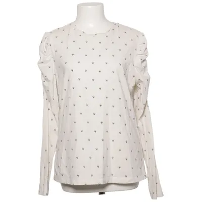 Long sleeve T-shirt (White, Multicolored) from Yaya Women Cotton, Elastane