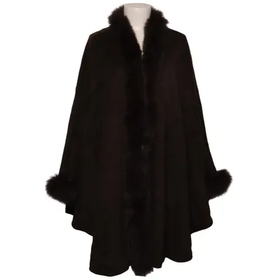 Cape (Gray) from Delmod Angora, Merino wool
