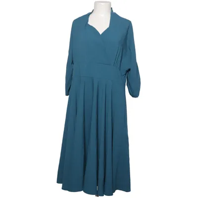 Wrap dress (Petrol green) from The House of Foxy Elastane, Polyester, Viscose