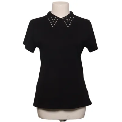 T-shirt (Schwarz) von Amo&Roma Baumwolle, Elasthan