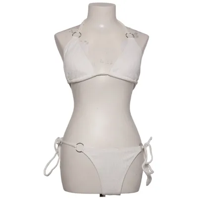 Bikini (Blanc) de Shein Élasthane, Polyester