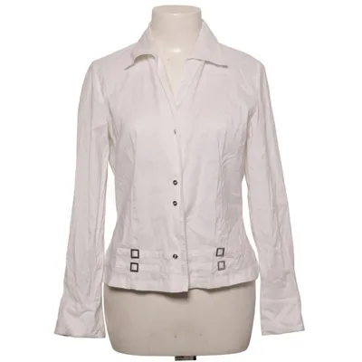 Shirt (Wit) van Biba Polyester, Katoen