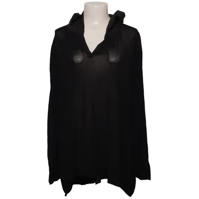 Hoodie (Black) from Elli Polyester, Viscose