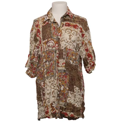 Blus (Beige, Flerfärgad) från Casamoda