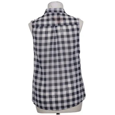 Short sleeve shirt (Blue, White) from Abercrombie & Fitch