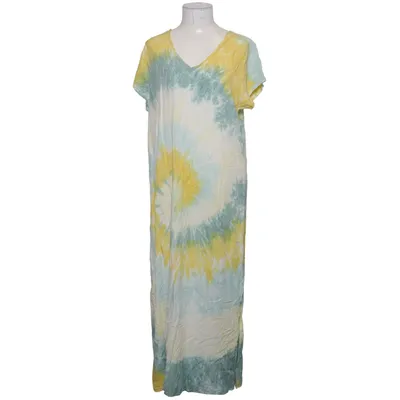 Maxi dress (Yellow, Blue, White, Multicolored) from Made in italy Viscose