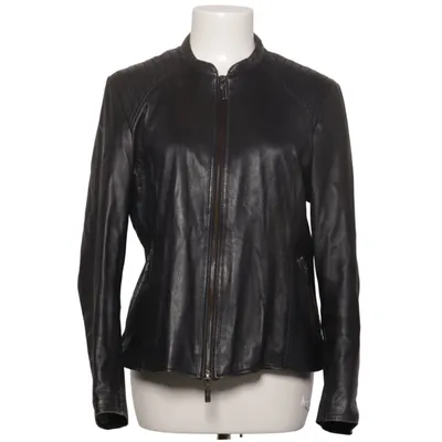 Leather jacket (Black) from Arma Leather, Polyester