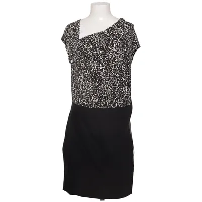 Kjole (Sort, Hvid) fra Vanilia-Elements Elastan, Viscose