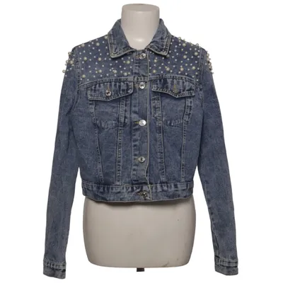 Jeansjacka (Blå) Bomull, Polyester