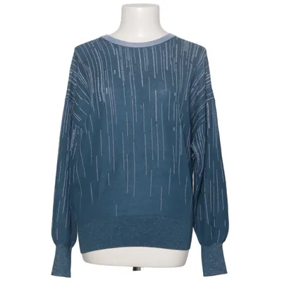 Tröja (Blå, Silverfärgad) från CKS Metallfiber, Viskos
