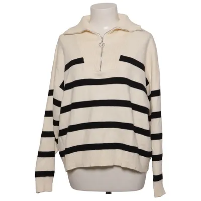Fleece sweater (White, Black) from Bisou's Project Polyamide, Polyester