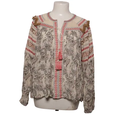 Blouse (White, Multicolored) from Mirasol Metallic fiber, Polyester, Viscose