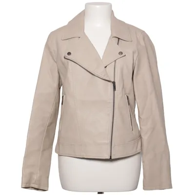 Bikerjakke (Beige) fra Dust Bomuld, Polyester, Polyurethan, Viscose