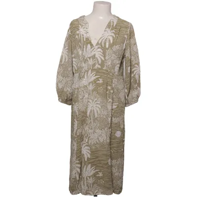 Dress (Green, Multicolored) from Desmond & Dempsey x H&M Viscose, Linen