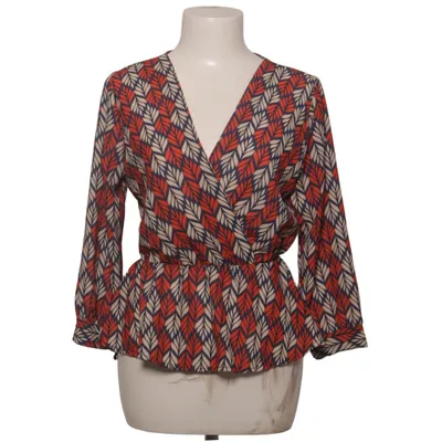 Bluse (Rød, Blå, Beige, Flerfarvet) fra Mira & Co Polyester