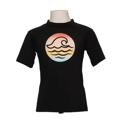 Badehemd (Schwarz, Mehrfarbig) von Art Class Elasthan, Recyceltes Polyester
