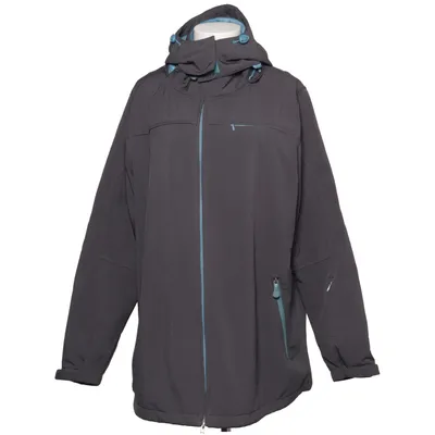Ski jacket (Gray, Blue) from Janina Elastane, Polyester