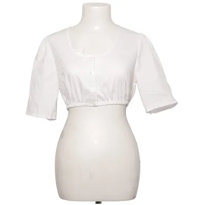 Dirndlblus (Blå, Vit, Beige) från NABER Collection Bomull, Elastan, Polyamid, Polyester