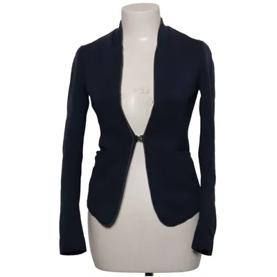 Jacket (Blue) from 40 Weft Elastane, Polyester, Viscose