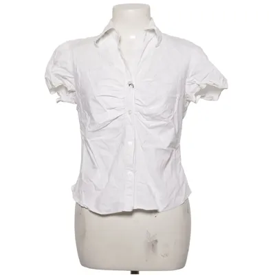 Chemise à manches courtes (Blanc) de Colours Of The World Coton, Élasthane