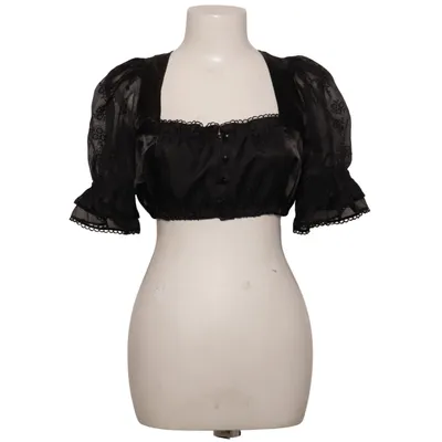 Dirndlblus (Svart) från Country Line Polyester