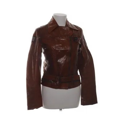 Bikerjacka (Brun) från Blauer Skinn, Polyester