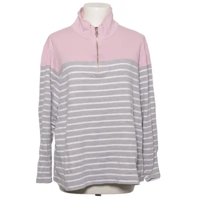 Collegetröja (Rosa, Grå, Vit) från Collection L. Bomull, Modal, Polyester