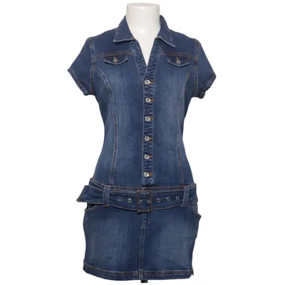Denim dress (Blue) from Bershka Cotton, Elastane