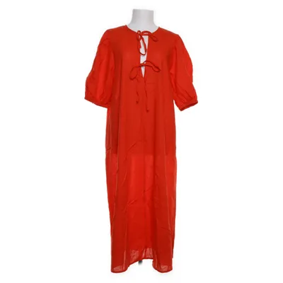 Jurk (Rood) van H&M Premium Quality Katoen, Linnen