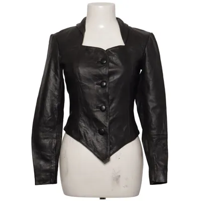 Leather jacket (Black) from Crazy-Outfits Leather