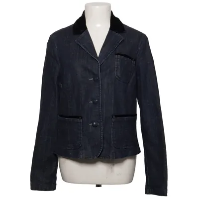 Denim jacket (Blue) from Armani Jeans Cotton, Elastane, Silk