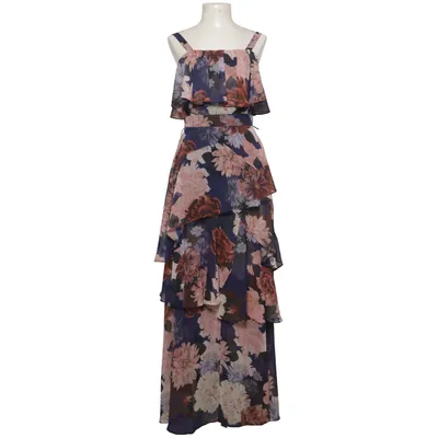 Klänning (Blå, Rosa, Flerfärgad) från Apart Glamour Elastan, Polyester