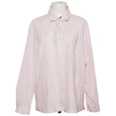 Chemise (Rose, Blanc) de Création L Coton, Polyester