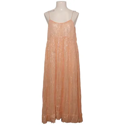 Maxikjole (Pink) fra Wild Cupro, Metallfiber, Viscose